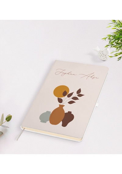 Kişiye Özel İsimli Beyaz Defter-14
