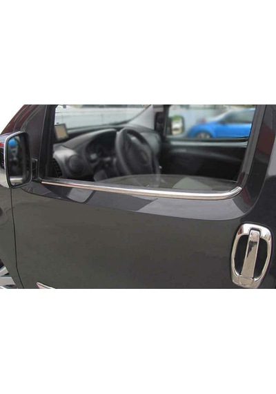 Citroen Nemo Krom Cam Çıtası 2Parça 2008 ve Üzeri P.Çelik