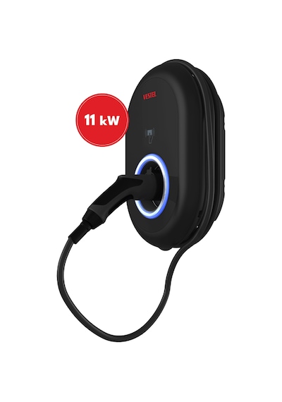 Vestel Kablolu 11 KW Elektrikli Araç Şarj İstasyonu
