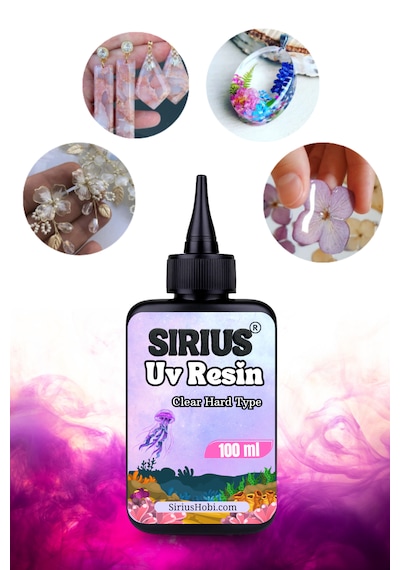 Sirius Uv Reçine Sert Tip - Hızlı Kürlenen 100ml