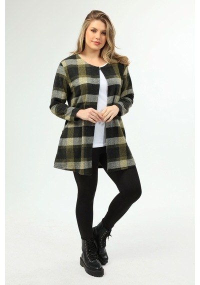 Desenli Büyük Beden Sweatshirt 27B-1939 552177863 Çok Renkli