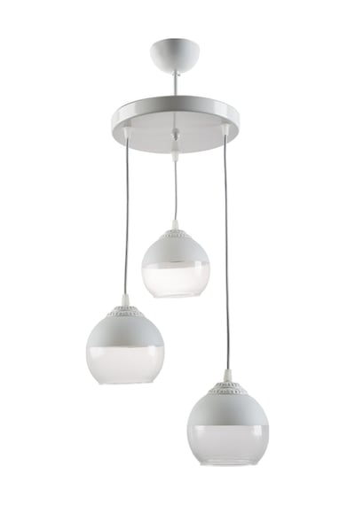 Mikro Modern Dekoratif Salon - Mutfak - Yatak Odası 3 Lü Camlı Sarkıt Avize Diğer