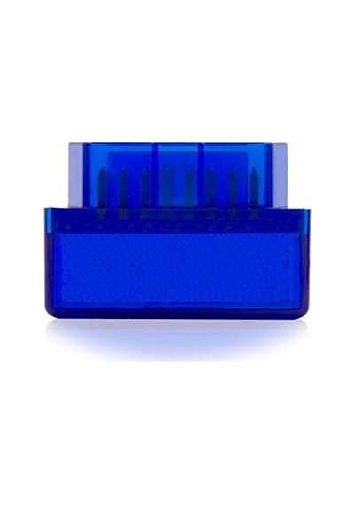 Elm327 Obt2a-s-b Süper Mini Araç Arıza Tespit Cihazı Obd2 V1.5, Mavi