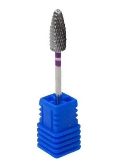 Trina Tungsten Karbür Freze Ucu Koni, Mor - 08