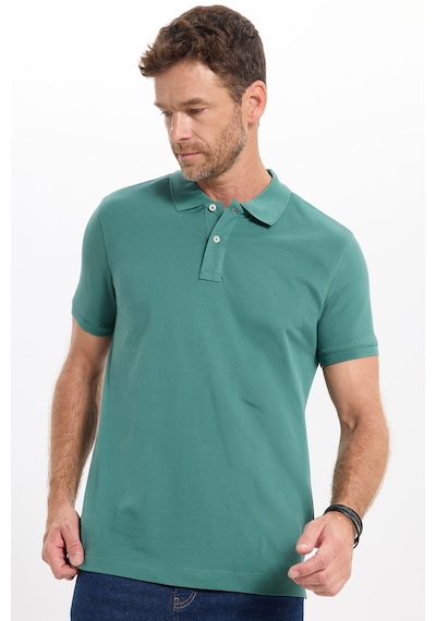 Tudors Erkek Slim Fit Dar Kesim Premium Seri %100 Pamuk Yumuşak Dokulu Merserize Yeşil Polo Yaka Tişört-50913 Tudors Erkek Slim Fit Dar Kesim Premium Seri %100 Pamuk Yumuşak Dokulu Merserize Yeşil Polo Yaka Tişört-50913