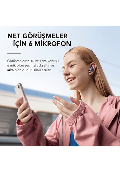Anker Soundcore Liberty 4 Nc Bluetooth 5.3 Kulak İçi Kulaklık