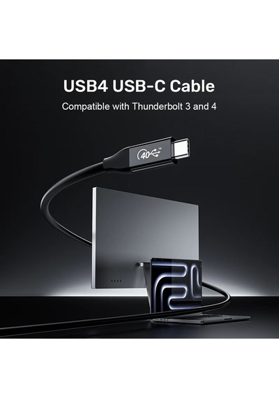 Unıtek 240w Usb4 Type-c Kablo C14100abk01-2m