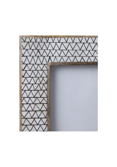 Yargıcı Çizgi Desenli Dikdörtgen Çerçeve 16x21 Cm 26knha1036m St