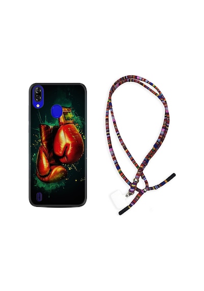 Reeder P13 Blue Kılıf Rasta Boyun Askılı Boks Eldiveni 1763