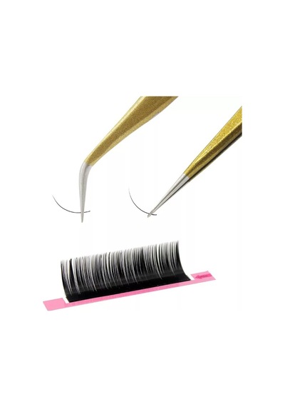 Ellea Nail 2'li Profesyonel Gold İpek Kirpik Cımbız Seti