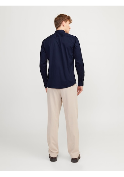 Jack & Jones Slim Fit Erkek Gömlek Lacivert