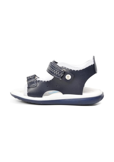 Ayakmod 22y05 Lacivert-kırmızı-beyaz Comfort Erkek Çocuk Sandalet 001