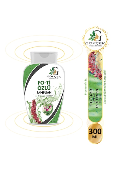 Fo-ti Şampuan 300ml- Dökülme Karşıtı Tüm Saç Tipleri