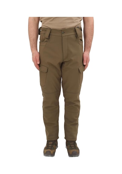 Sıngle Sword Outdoor Softshell Su Geçirmez Erkek&kadın Kışlık Kayak Pantolonu Haki - 676959210 Haki