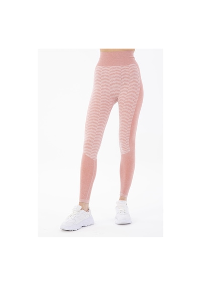 Maraton Active Slimfit Kadın Koşu Gül Tayt 812117-gül