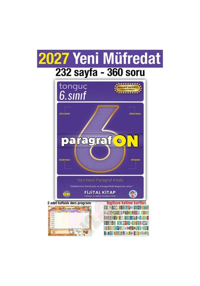 6. Sınıf 2027 Paragrafon Soru Bankası