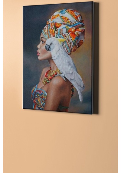 Webstyle Sayılarla Boyama Seti Kasnaklı Afrika Incisi3 50 X 65 Cm