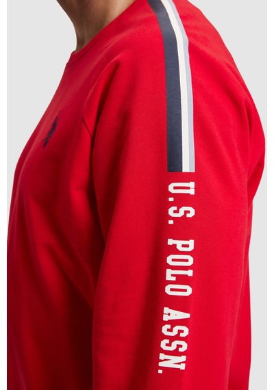 U.S. Polo Assn. Erkek Kırmızı Pijama Takımı 50333239 Vr030