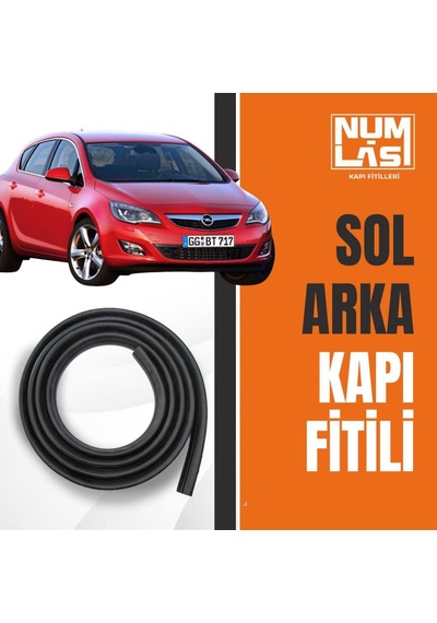 Opel Astra J Sol Arka Kapı Fitili-a Kalite-numlas-nm6739