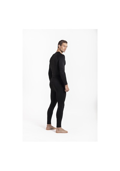 Oıl Company Termal İçlik Üst Uzun kol V Yaka Unisex Pp Seamless Ocp006 001