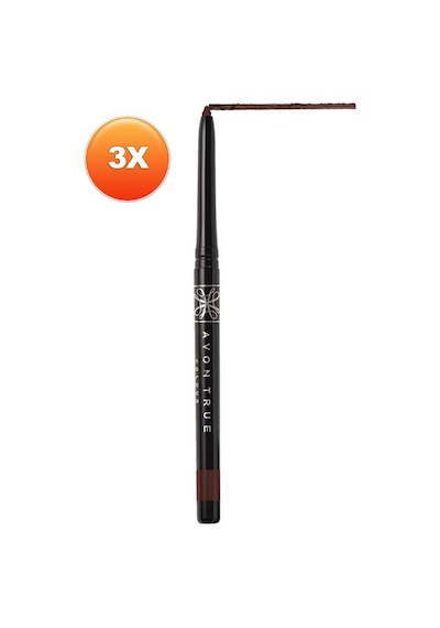 Avon Glimmersticks Açılıp Kapanabilen Göz Kalemi Cosmic Brown 3'lü
