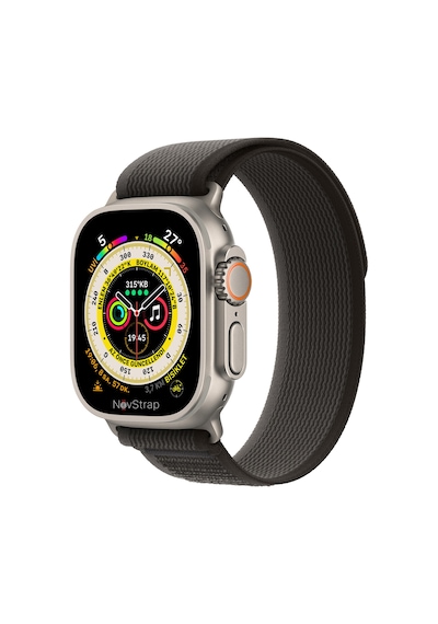 NovStrap Apple Uyumlu  Watch Ultra 49 MM ile Kordon Trail Loop Tasarım Kordon Kayış