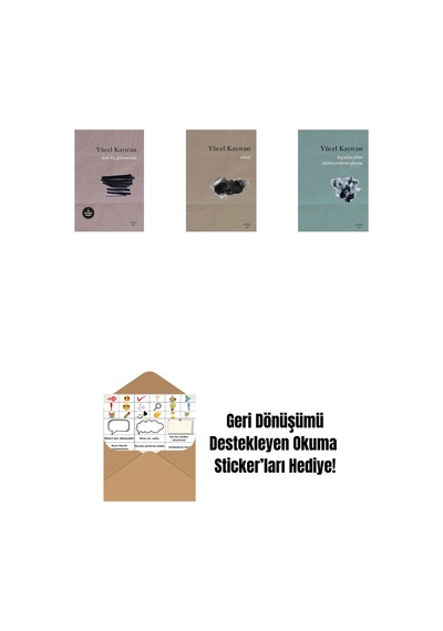 Beni Hiç Göremezsin + Stasis + Hayaline Firar Edemeyenlerin Afsunu + Okuma Sticker'ları