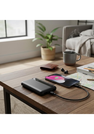 S-link Ip-g11n 10000mah Micro+usb+ Type-c Giriş+çıkış Siyah Taşınabilir Pil Şarj Cihazı Powerbank siyah