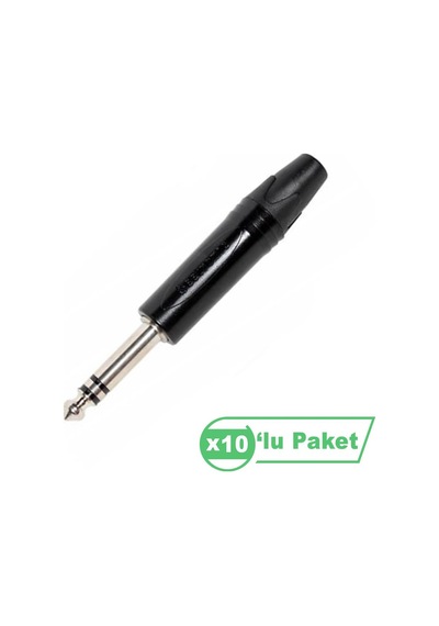 Losen Lc3135bk Stereo Siyah Konnektör 10 Lu Paket