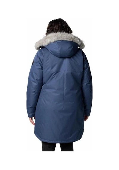 Columbia Suttle Mountain Long Insulated Kadın Mont Lacivert
