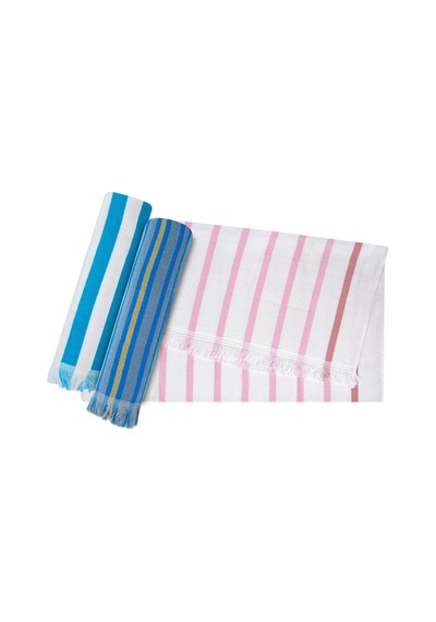 Maisonette Msn Havlu Peştamal 70 X 145 Cm - 6 Adet Tarı Beyaz