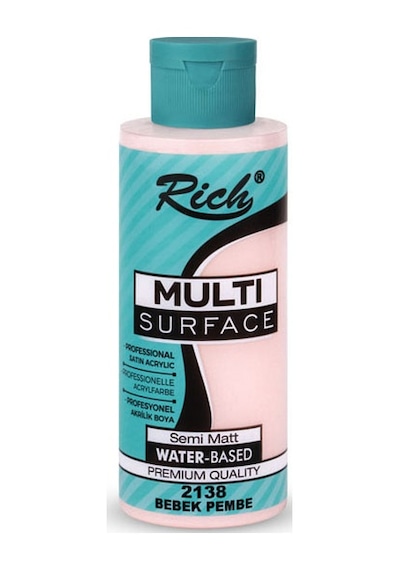 Rich Multi Surface Her Yüzey için Akrilik Boya 120 Cc. - 2138 Beb N11.1733