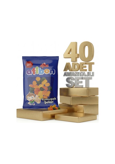 Afia Afibon Yumuşak Şeker 40x80 Gr