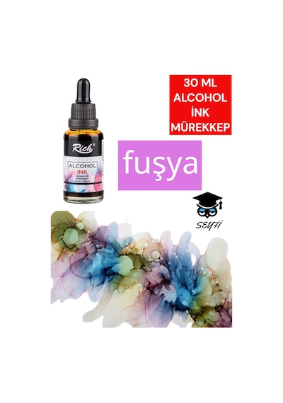 30 Ml Alcohol İnk Mürekkep Kahverengi
