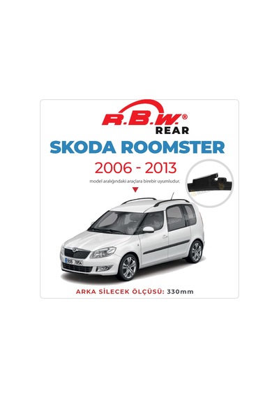 Skoda Roomster Arka Silecek (2006-2013) RBW