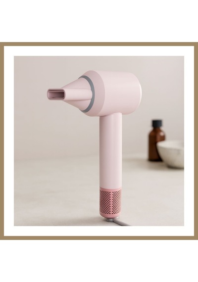 Bezos Saç Kurutma Makinesi 1500w Bldc Turbo Pembe 22