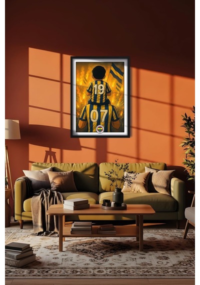 Kartpost3r Fenerbahçe 1907 Tablo Poster No: 0051 Çerçevesiz