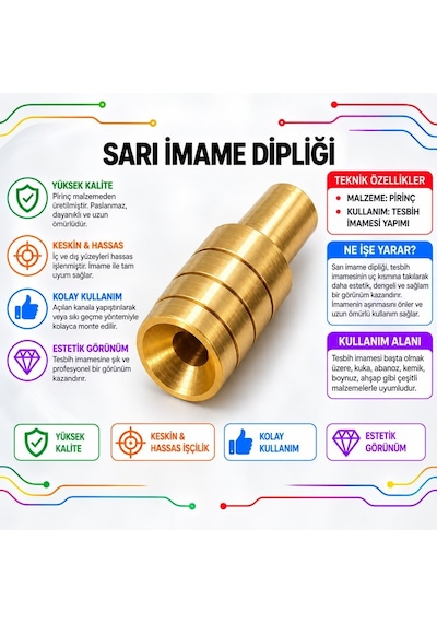 İmame Dayama - İmame Dipciği 8 mm Küçük Boy