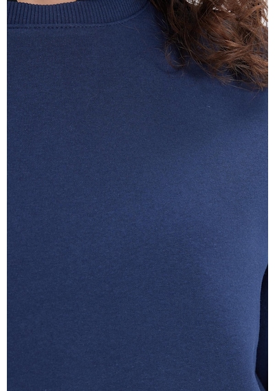 Tudors Kadın Oversize Geniş Kesim Pamuklu Bisiklet Yaka Lacivert Sweatshirt-39926 Lacivert Tudors Kadın Oversize Geniş Kesim Pamuklu Bisiklet Yaka Lacivert Sweatshirt-39926 Lacivert