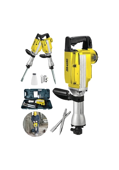 Dragro DRG-5800 16.4 KG Turbo Büyük Tip Kırıcı Delici Sarı
