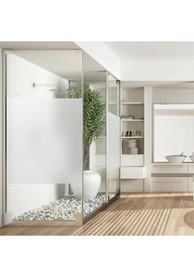 75 Cm X 1 Metre Cam Kumlama, Ofis, Duşakabin Ve Balkon Camı Kaplama Folyosu