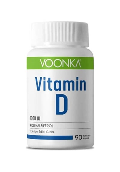 Voonka Vitamin D 90 Yumuşak Kapsül