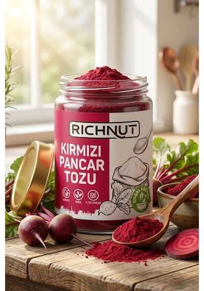 Kırmızı Pancar Tozu - Katkısız Doğal Diğer