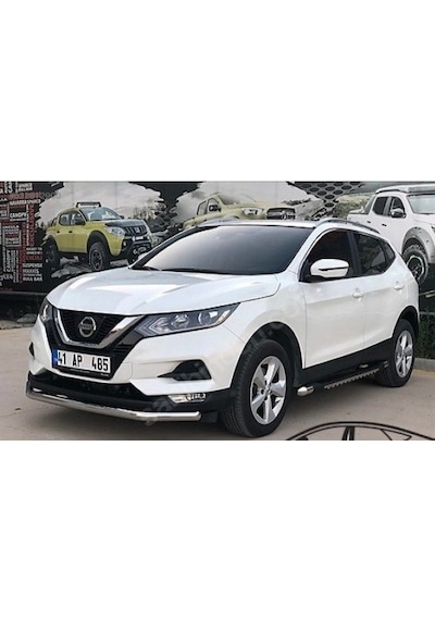Nissan Qashqai J12 2017- Ön Tampon Altı Koruma Demiri [Bıyık]