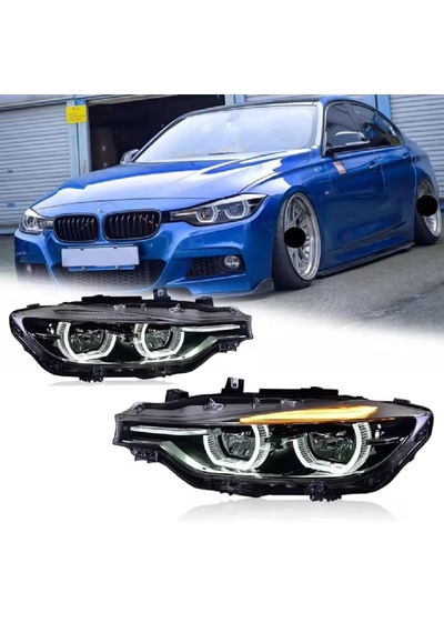 Bmw F30 2012-2013-2014 3.seri Bixenon Uyumlu Lci Led Ön Far