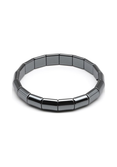 Hematit Doğal Taş Bileklik 9 X 11 Mm Özel Kesim Çok Renkli