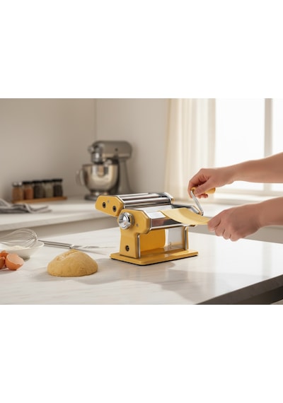 Cooker Lüx Erişte Ve Makarna Makinesi - Sarı