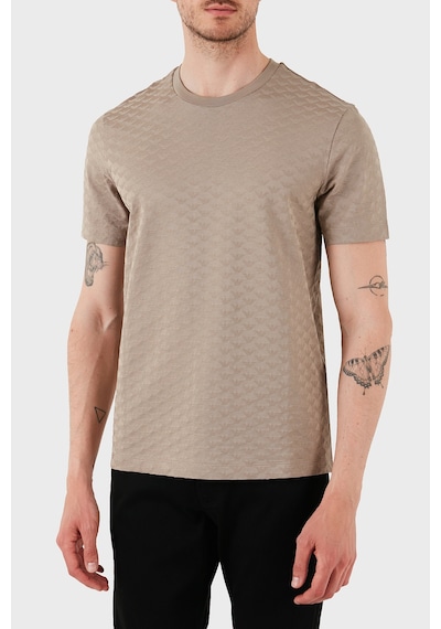 Emporio Armani Erkek T Shirt 8n1tl7 1jhwz U6167 Bej Bej