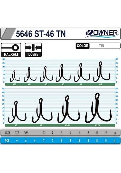 Owner 5646 St-46tn Tin Çarpma İğne 3