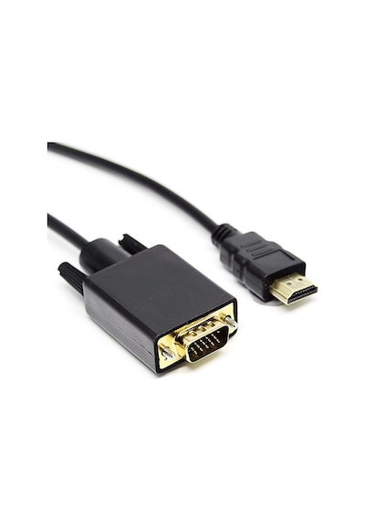 Dark HDMI to VGA 1.8M Aktif Dijital - Analog, Full HD,Tak Çalıştır Dönüştürücü Kablo (DK-HD-AHDMIXVGAL180)